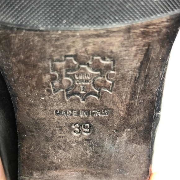 Laura Bellariva High Heel Platform Black Leather Boots Sz 39 - Picture 11 of 16